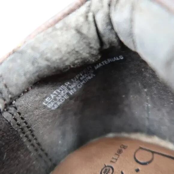 Born Concept Shoe Women 9.5 Clog Leather Slip On Peggy Comfort Walking Brown boc - Picture 12 of 13